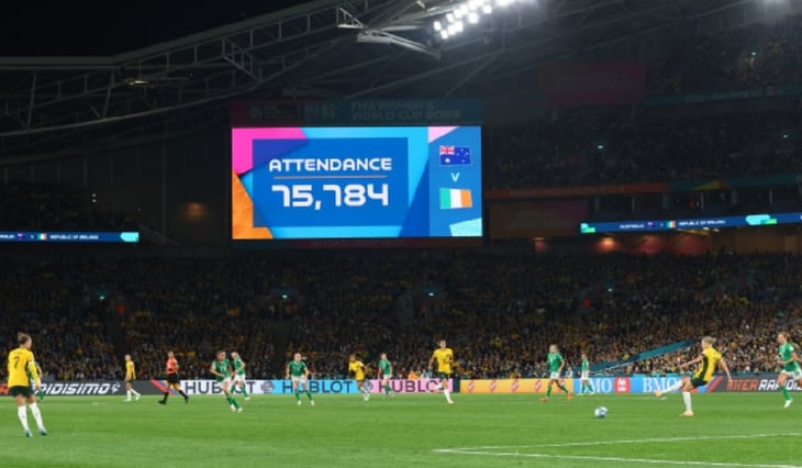 ¡Mundial histórico! Australia rompió récord de asistencia de un partido femenil