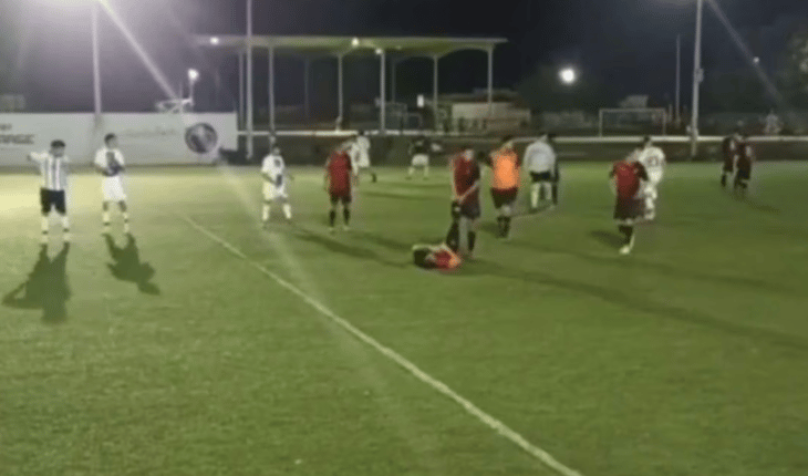Matan a entrenador en pleno partido de futbol en Cajeme, Sonora: VIDEO