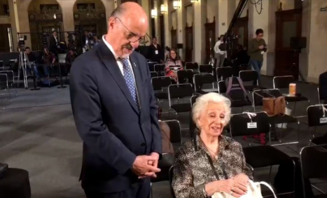 AMLO tiene que responder 'a todos los dolores del pueblo' por eso lo votaron: abuela buscadora de Argentina