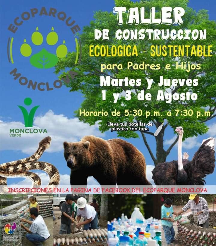 Ecoparque lanza taller 'Construcción Ecológica'
