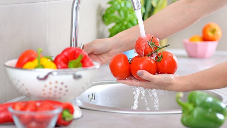 Jurisdicción recomienda lavar bien las frutas y verduras para evitar enfermedades