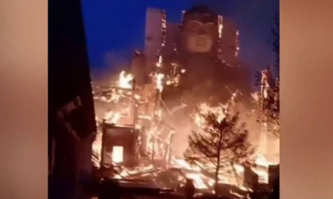 VIDEO: Se incendia templo del Buda más grande del mundo en China