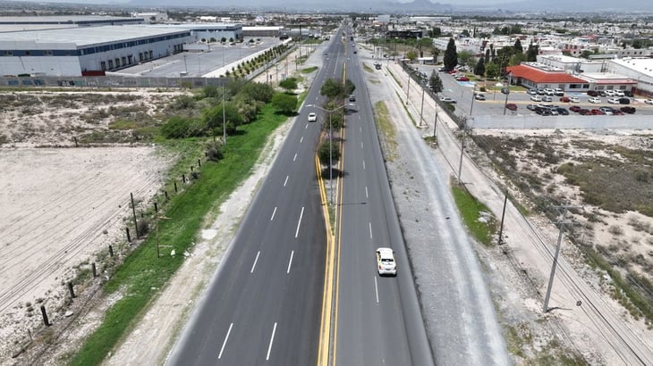 'Chema': Finaliza la pavimentación del bulevar Valdés Sánchez