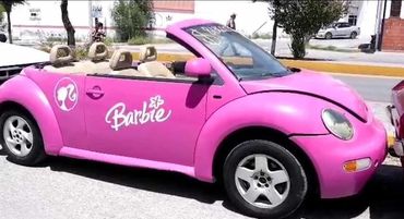 El coche de la Barbie ¡en Monclova!
