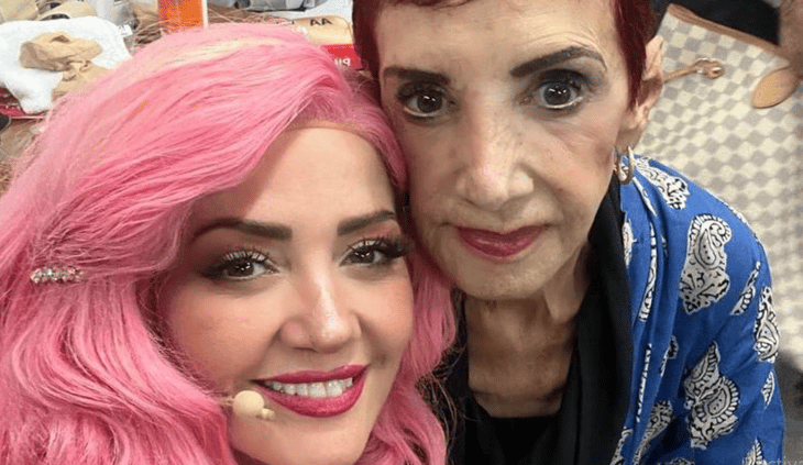 Andrea Legarreta de luto por la muerte de su madre: 'me duele el corazón'