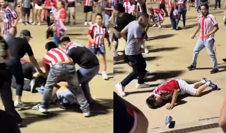 VIDEO: Aficionados de Chivas se pelean tras eliminación en la Leagues Cup