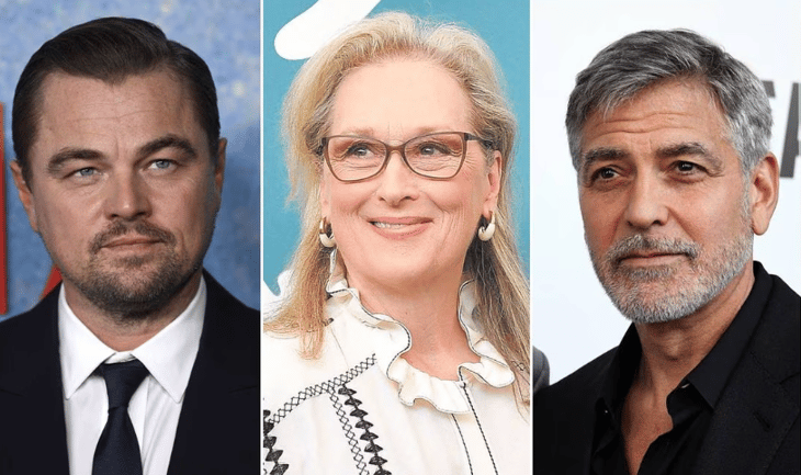 Meryl Streep, DiCaprio y George Clooney se unen a las donaciones en apoyo a la huelga de actores