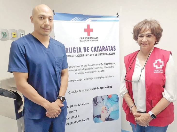 La Cruz Roja ofrecerá cirugías de cataratas a precios accesibles