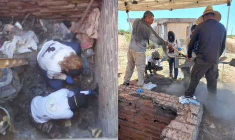 Rastreadoras hallan restos humanos calcinados en pozo de Vícam, Sonora