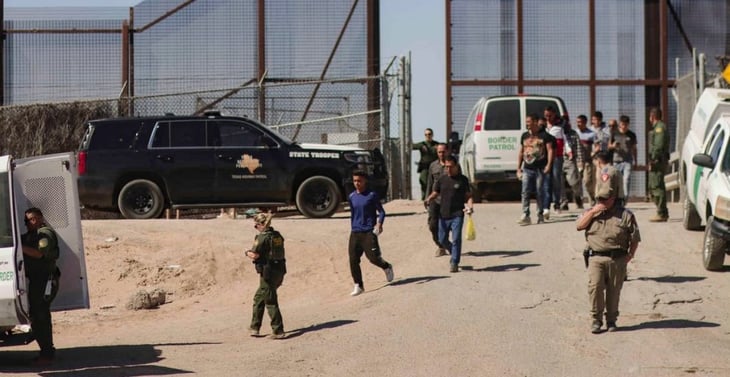 Aumentan detenciones de migrantes en la frontera México-EU tras meses a la baja