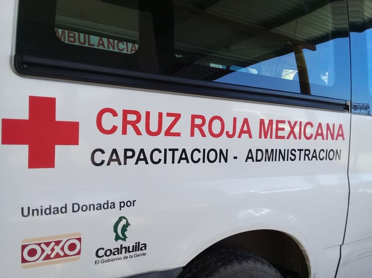 Cruz Roja delegación Piedras Negras realizó 277 atenciones en julio 