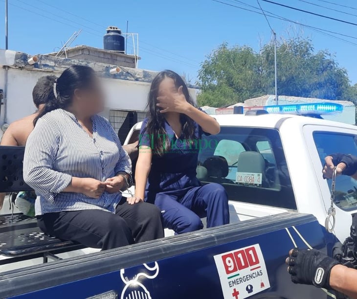Madre e hija terminar en la cárcel municipal en Monclova