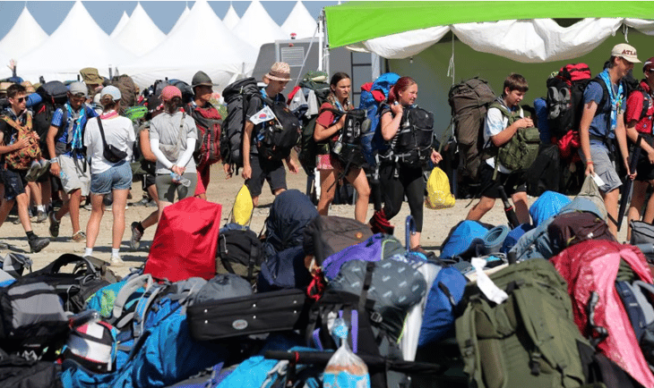 Tifón Khanun ocasiona evacuación del campamento internacional de scouts en Corea del Sur