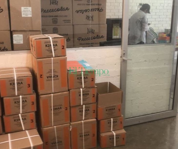 Resguardan libros de texto en Monclova; no serán entregados hasta que den indicaciones