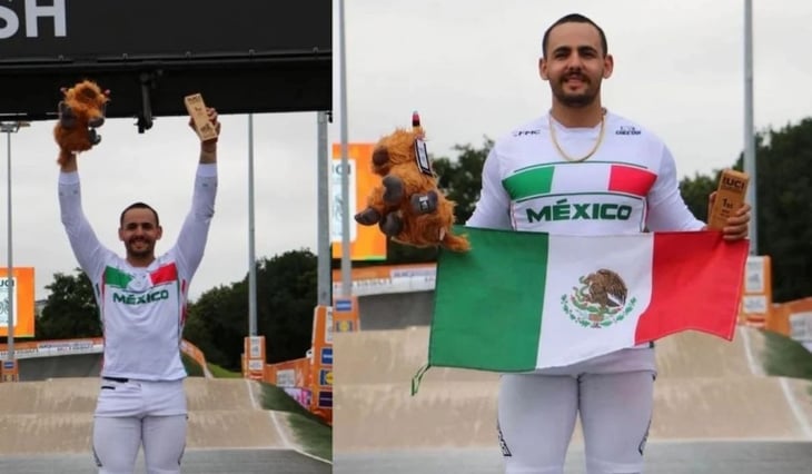 ¡Historia pura! Christopher Mireles se cuelga el oro en Campeonato Mundial de Ciclismo