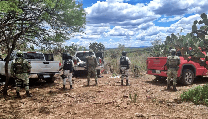 Persecución y enfrentamiento en Pinos, Zacatecas deja 2 muertos y 6 detenidos