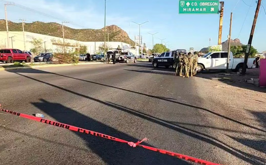 Comando armado ataca patrulla en Guaymas, Sonora; reportan un policía muerto