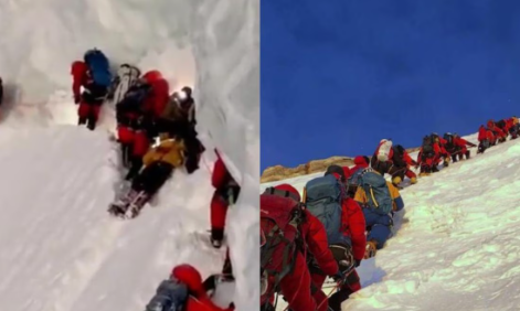VIDEO: Escalador muere en el Himalaya y acusan a sus compañeros de no auxiliarlo