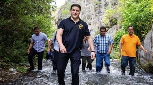 Samuel García a diario reza para que llegue el agua a Nuevo León 