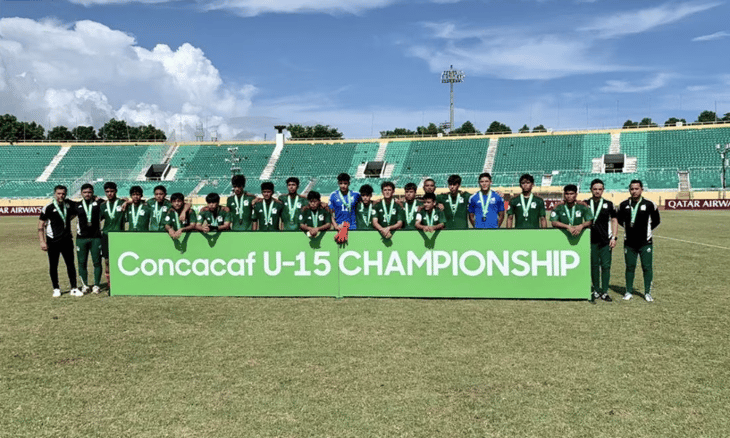 La Selección Mexicana cayó ante Estados Unidos en la final del Campeonato de la Concacaf Sub 15