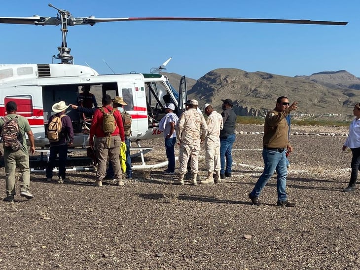 Gobernador proporciona helicóptero para búsqueda de Cieneguenses