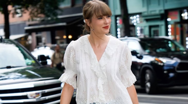 Taylor Swift nos muestra como llevar el estilo 'coquette' en nuestro día a día