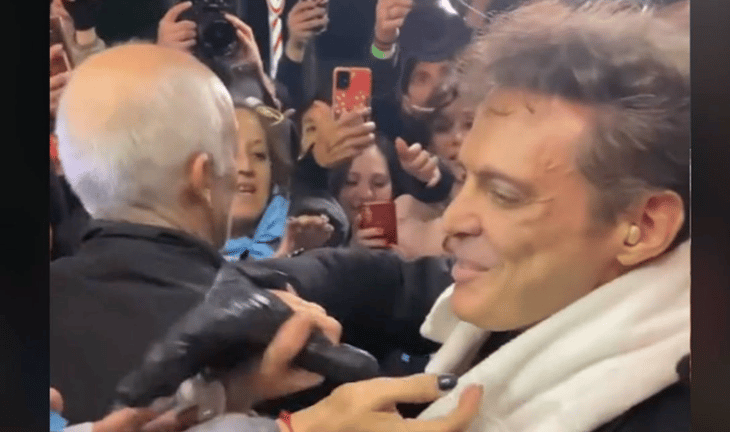 VIDEO: Luis Miguel agradece a fans argentinas, las toma de la mano y las hace llorar