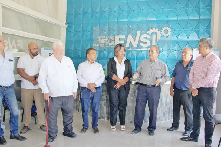 La FNSI inaugura nuevas oficinas sindicales en la Gpe. de Monclova