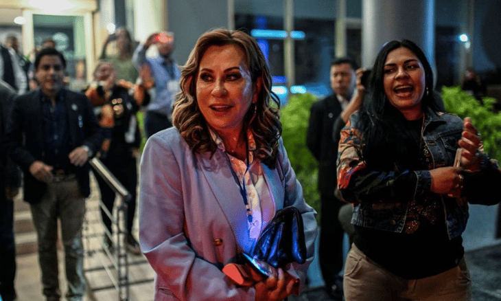 Candidata presidencial de Guatemala, Sandra Torres exige 'honestidad' en proceso electoral