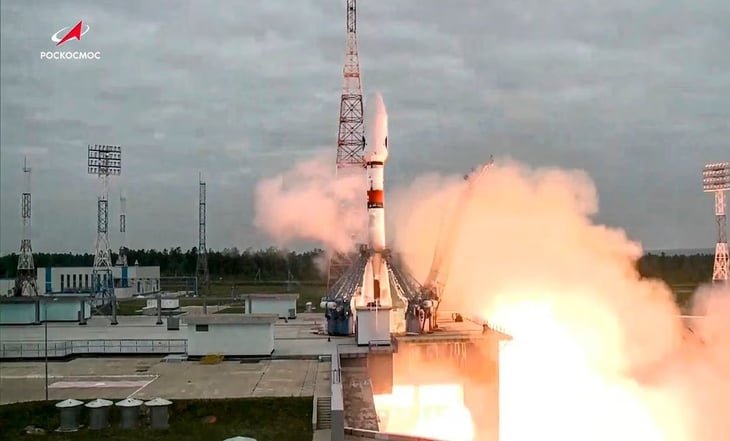 Nave espacial rusa se estrella contra la Luna, tras perder el control en su trayectoria