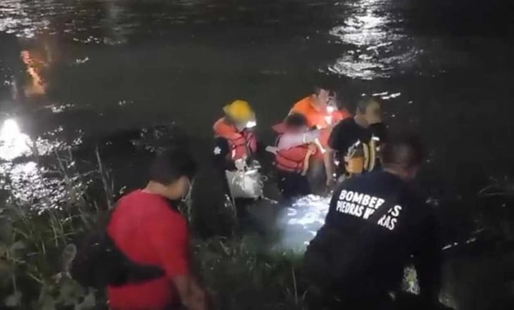 Mujer migrante y su bebé de 4 meses son rescatados en el Bravo
