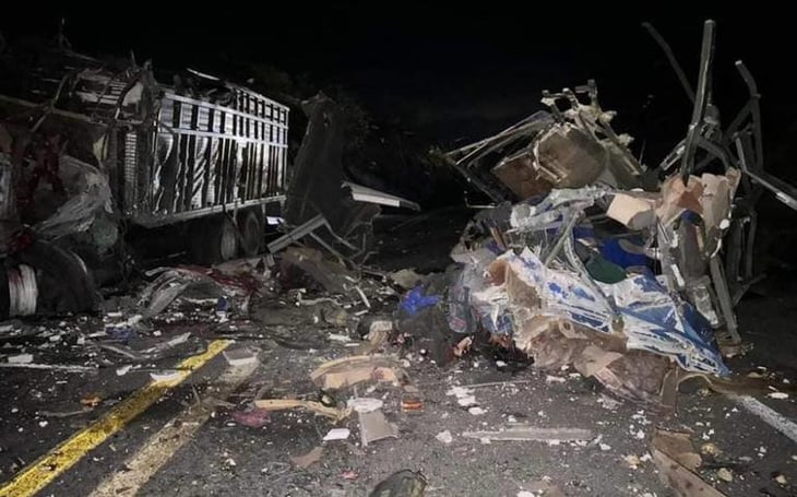 Autobús de turismo vuelca en la autopista Cuacnopalan-Oaxaca; deja 15 muertos 