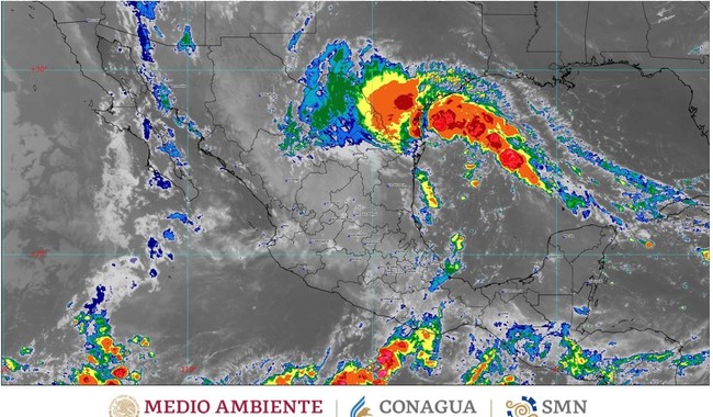 Esta semana Saltillo experimentará una disminución de temperatura por debajo de los 30 grados debido a la influencia de la tormenta tropical 'Hilary'
