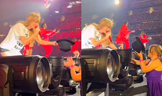 Concierto Taylor Swift: ¿Por qué la cantante acostumbra a regalar su sombrero '22' a fan?