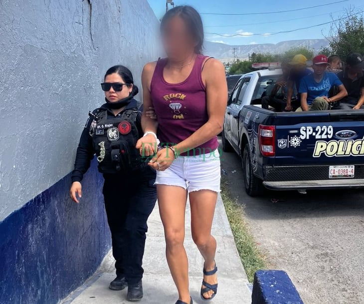 Policía detiene a mujer con marihuana en Monclova