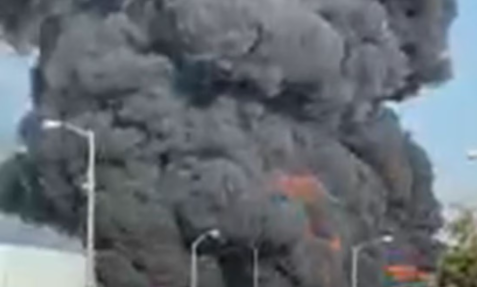 Reportan incendio y derrame químico en refinería de Marathon Petroleum en Garyville, Louisiana