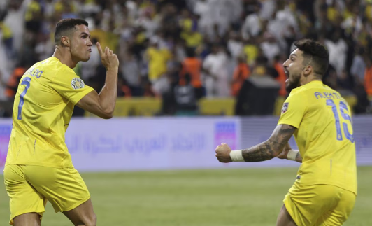 Cristiano Ronaldo con triplete lleva al Al-Nassr a una victoria más en la Liga Saudí