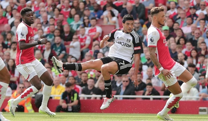 ¡En los últimos minutos! El Fulham de Raúl Jiménez rescató el empate ante Arsenal