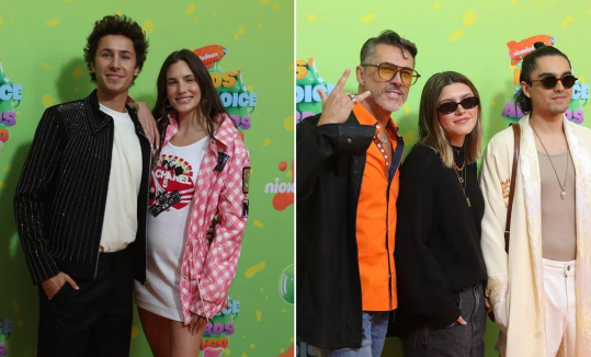 Kid's Choice Awards 2023: Juanpa Zurita, Macarena Achaga y Sergio Mayer, presentes en la alfombra naranja