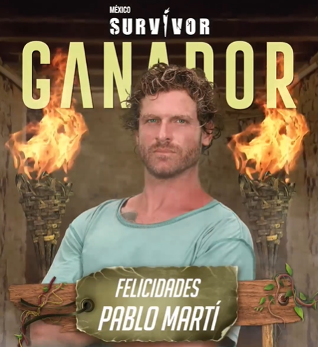 ¿Quién es Pablo Martí, el ganador de Survivor México 2023?