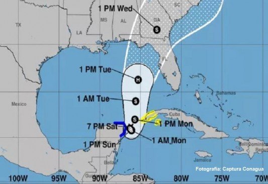Se forma la tormenta tropical Idalia, traerá lluvias torrenciales en Quintana Roo