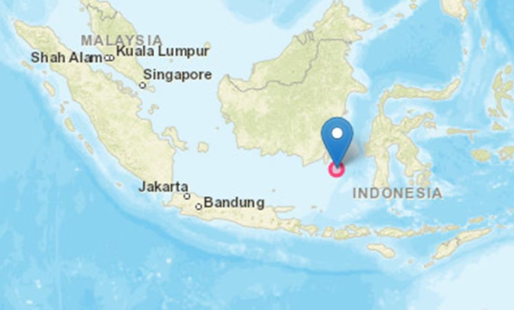 Terremoto de magnitud 6.9 sacude el Mar de Bali, en Indonesia