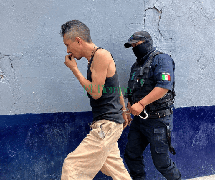 Preventivos arrestan a toxicómano en la Zona Centro 
