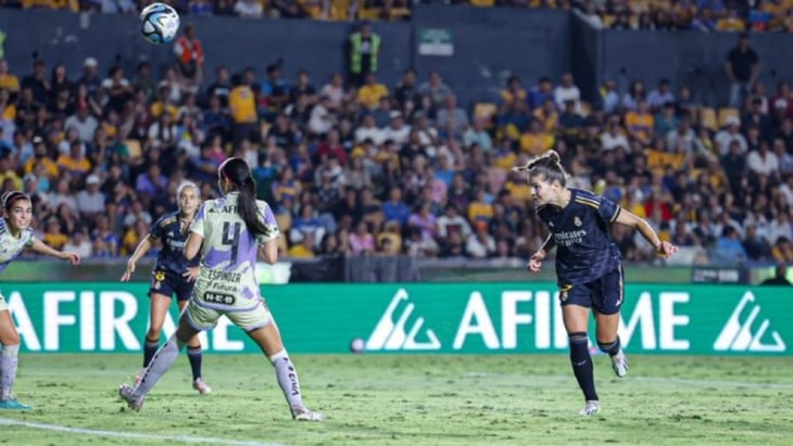 El Real Madrid Femenino derrotó al Tigres Femenil por 3-1 en un amistoso