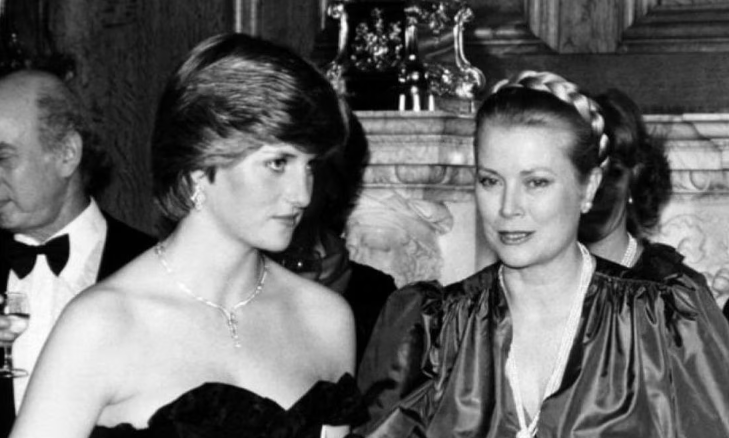 Así era la relación entre Lady Di y Grace Kelly, la famosa princesa de Mónaco