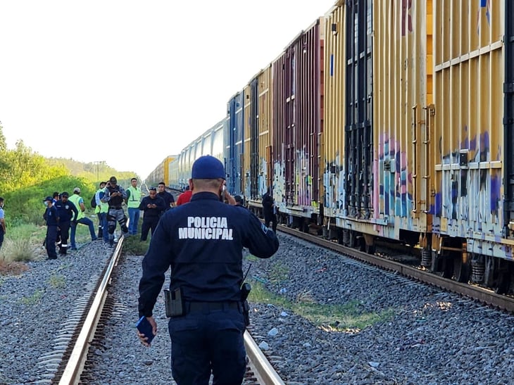 Migrante se lanza al tren y muere desmembrado en la delegación V Carranza