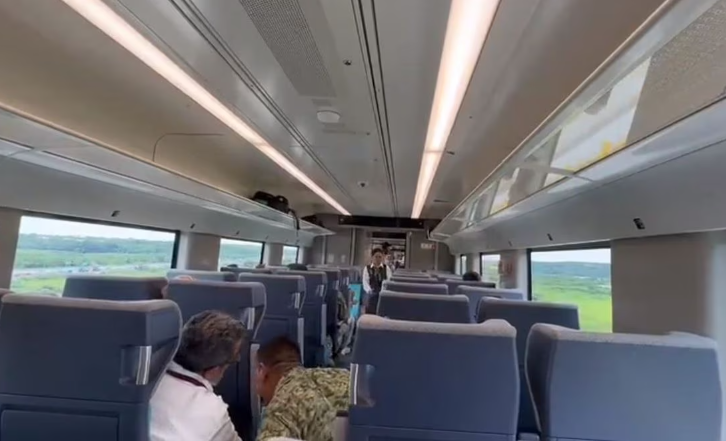 VIDEO: Así se ve por dentro el Tren Maya en su primer recorrido