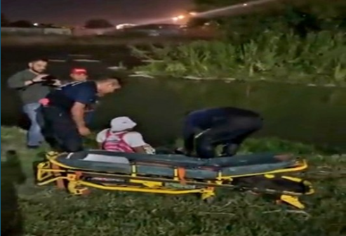 Rescatan a venezolano que estuvo a punto de morir ahogado en el Río Bravo