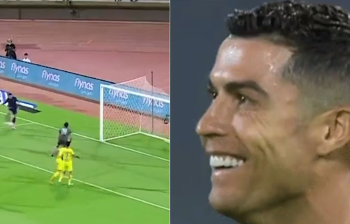 Cristiano Ronaldo y su increíble falla en el partido del Al-Nassr