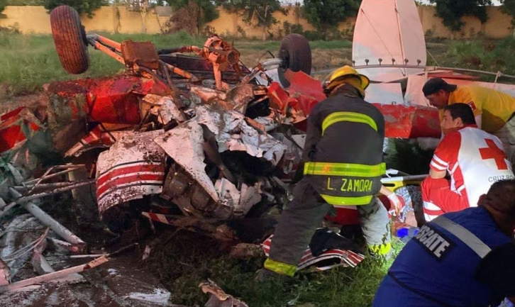VIDEO: Autoridades de Aeronáutica Civil investigan causas del accidente de avioneta en Navolato